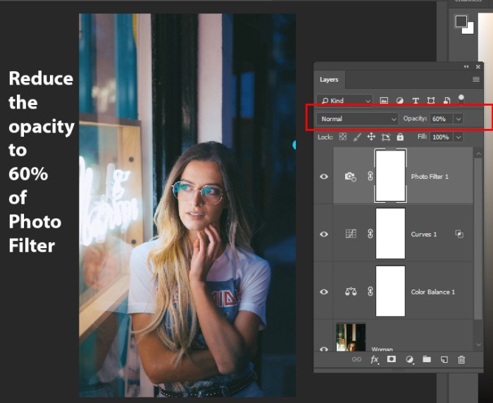 Color correction in Photoshop