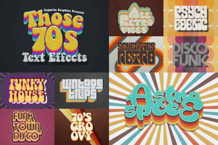 Photoshop text effects