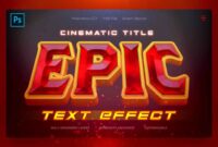 Photoshop text effects
